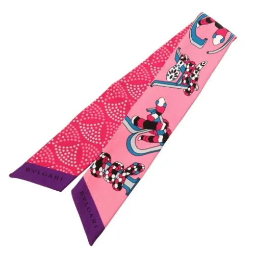 Pre-owned > Pre-owned Accessories > Pre-owned Scarves - - Bvlgari Vintage - Modalova