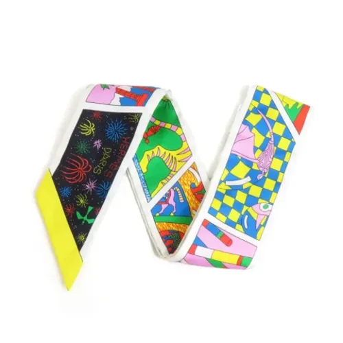 Pre-owned > Pre-owned Accessories > Pre-owned Scarves - - Hermès Vintage - Modalova