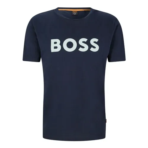 Hugo - Tops > T-Shirts - Blue - Hugo - Modalova
