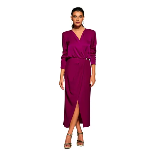 Dresses > Day Dresses > Midi Dresses - - Moskada - Modalova