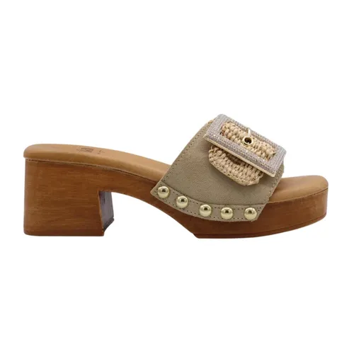 Shoes > Heels > Heeled Mules - - E mia - Modalova