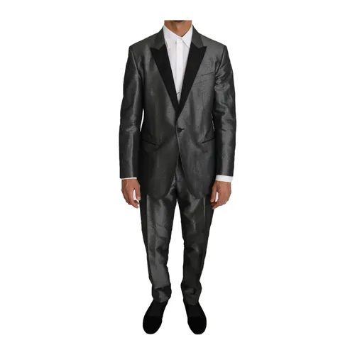Suits > Suit Sets > Single Breasted Suits - - Dolce & Gabbana - Modalova
