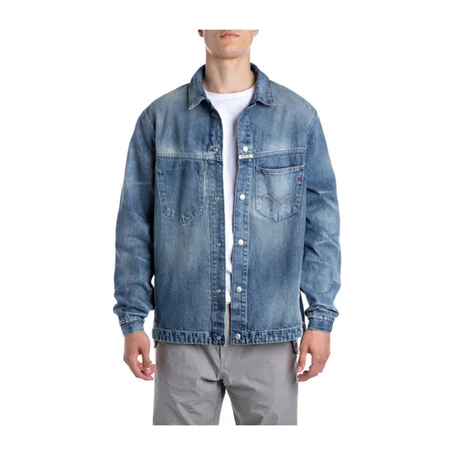 Jackets > Denim Jackets - - Replay - Modalova