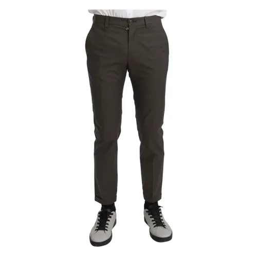Trousers > Chinos - - Dolce & Gabbana - Modalova