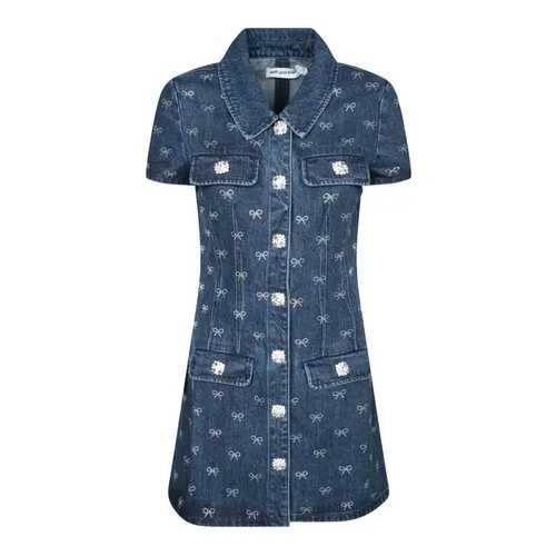 Dresses > Day Dresses > Shirt Dresses - - Self Portrait - Modalova