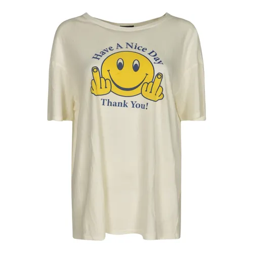 R13 - Tops > T-Shirts - Beige - R13 - Modalova