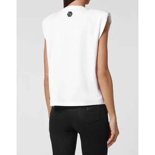 Tops > Sleeveless Tops - - Philipp Plein - Modalova