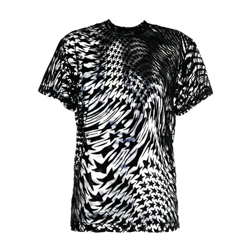 Mugler - Tops > T-Shirts - Black - Mugler - Modalova