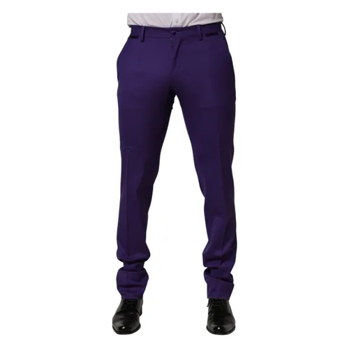 Trousers > Suit Trousers - - Dolce & Gabbana - Modalova