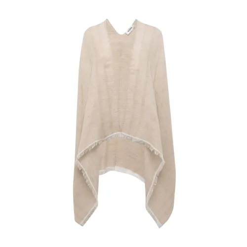 Blugirl - Jackets > Capes - Beige - Blugirl - Modalova
