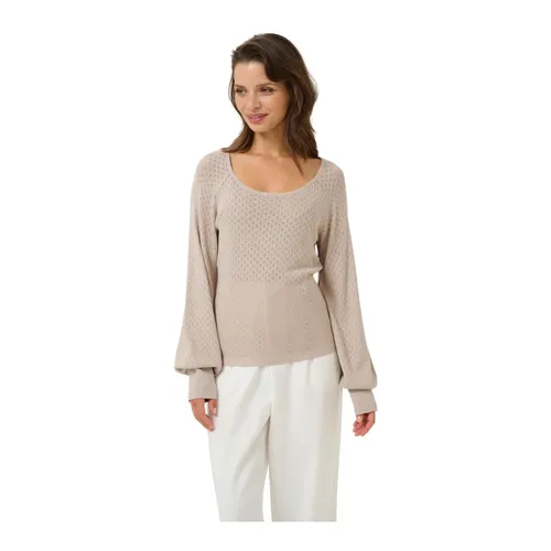 Knitwear > Round-neck Knitwear - - Kaffe - Modalova