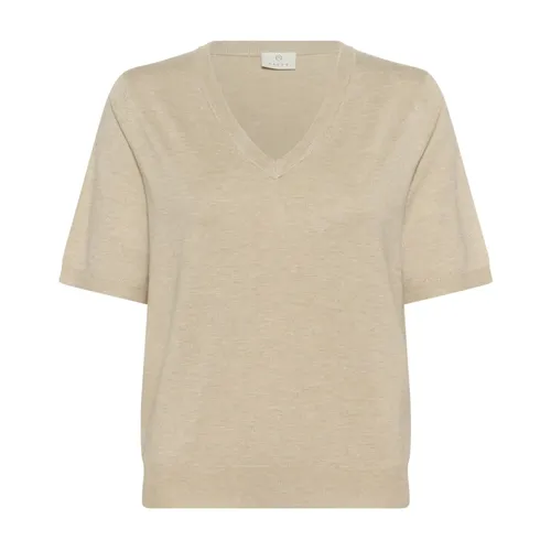 Knitwear > V-neck Knitwear - - Kaffe - Modalova