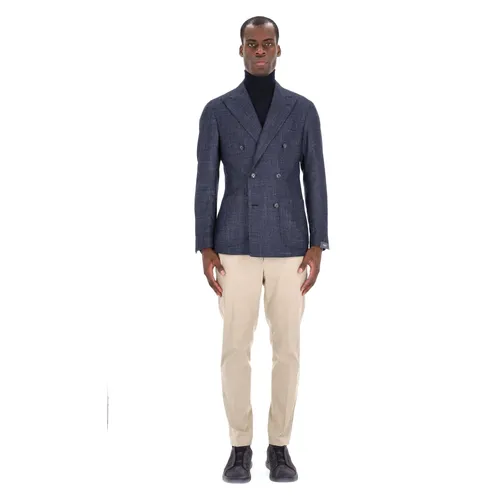 Barba - Jackets > Blazers - Blue - Barba - Modalova