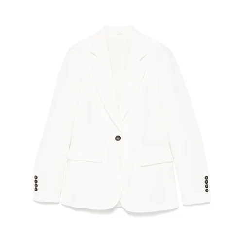 Jackets > Blazers - - Brunello Cucinelli - Modalova