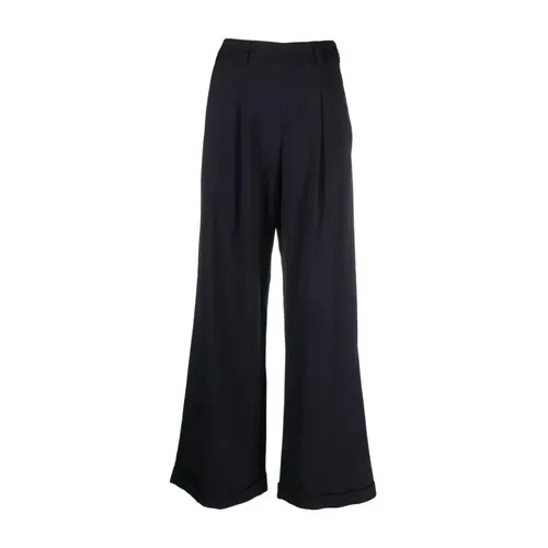 Trousers > Wide Trousers - - Forte Forte - Modalova