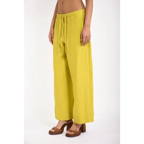 Trousers > Wide Trousers - - Max Mara - Modalova