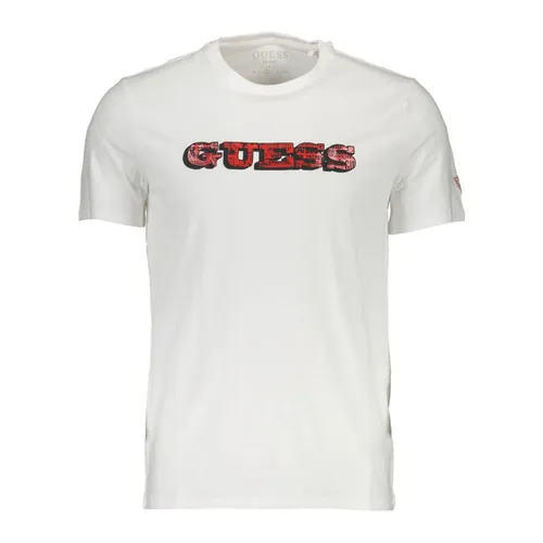Guess - Tops > T-Shirts - White - Guess - Modalova