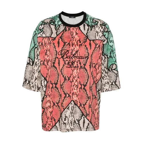 Tops > T-Shirts - - Balmain - Modalova