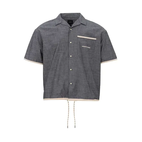 Shirts > Short Sleeve Shirts - - Armani Exchange - Modalova