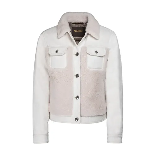 Jackets > Faux Fur & Shearling Jackets - - Moorer - Modalova