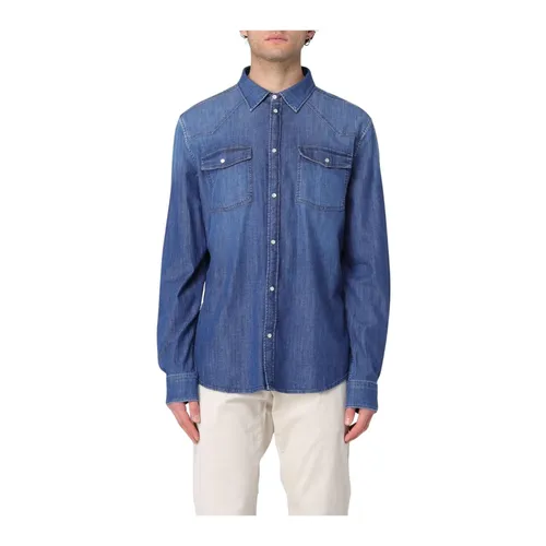 Shirts > Denim Shirts - - Dondup - Modalova