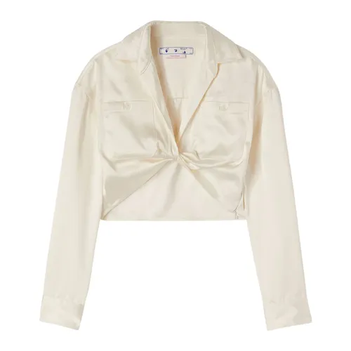 Off - Blouses & Shirts > Shirts - - Off White - Modalova