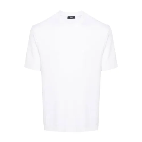 Herno - Tops > T-Shirts - White - Herno - Modalova