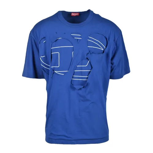 Diesel - Tops > T-Shirts - Blue - Diesel - Modalova