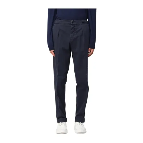 Trousers > Slim-fit Trousers - - Kiton - Modalova