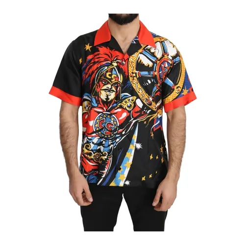 Shirts > Short Sleeve Shirts - - Dolce & Gabbana - Modalova
