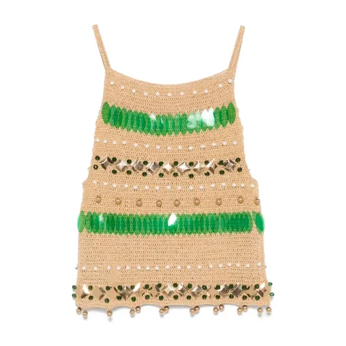 Tops > Sleeveless Tops - - Bode - Modalova