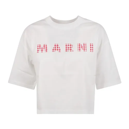 Marni - Tops > T-Shirts - White - Marni - Modalova