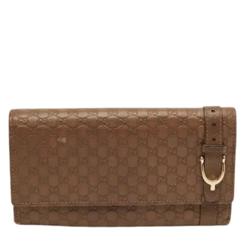 Pre-owned > Pre-owned Accessories > Pre-owned Wallets - - Gucci Vintage - Modalova