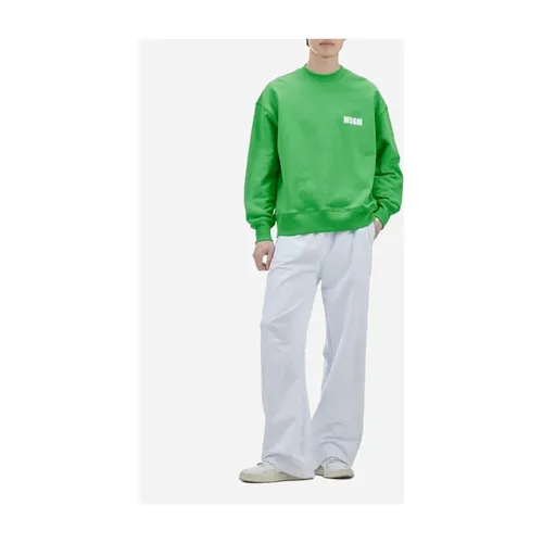 Trousers > Sweatpants - - Msgm - Modalova