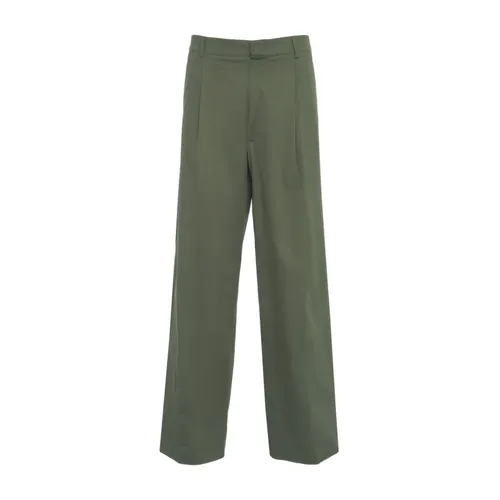 Trousers > Wide Trousers - - Amaránto - Modalova