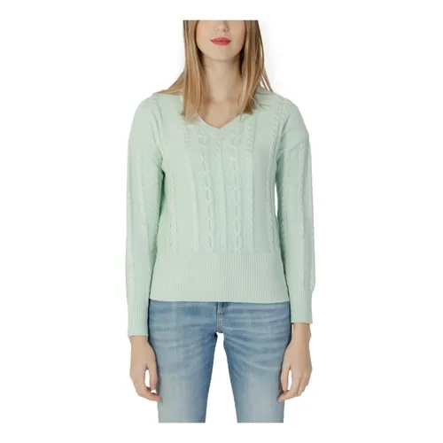 Knitwear > V-neck Knitwear - - Guess - Modalova