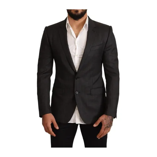Suits > Formal Blazers - - Dolce & Gabbana - Modalova