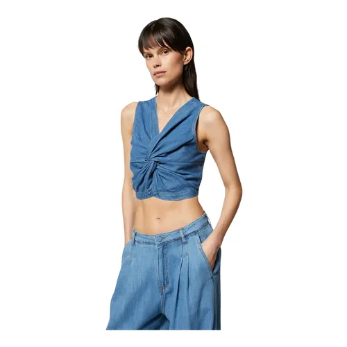 Tops > Sleeveless Tops - - Silvian Heach - Modalova