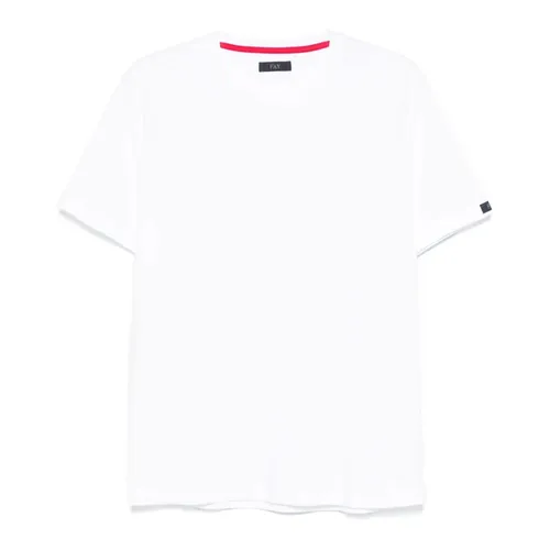 Fay - Tops > T-Shirts - White - Fay - Modalova