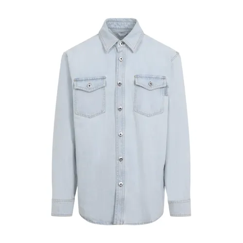Shirts > Denim Shirts - - Bottega Veneta - Modalova