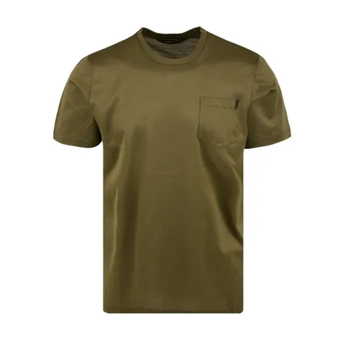 Moorer - Tops > T-Shirts - Green - Moorer - Modalova