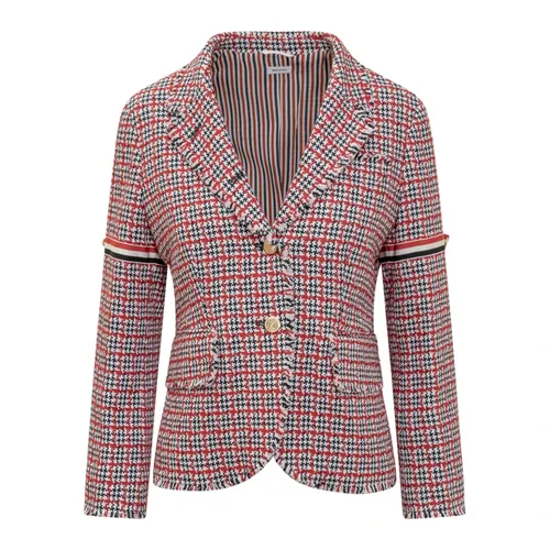 Jackets > Tweed Jackets - - Thom Browne - Modalova