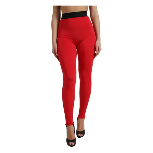Trousers > Leggings - - Dolce & Gabbana - Modalova