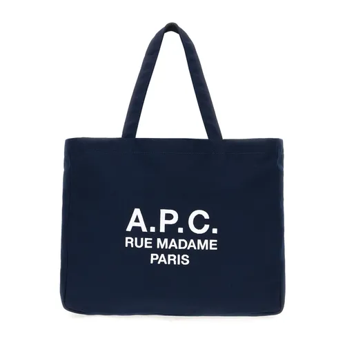 A.p.c. - Bags > Tote Bags - Blue - A.p.c. - Modalova