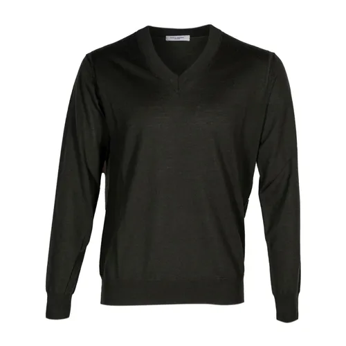 Knitwear > V-neck Knitwear - - Paolo Pecora - Modalova