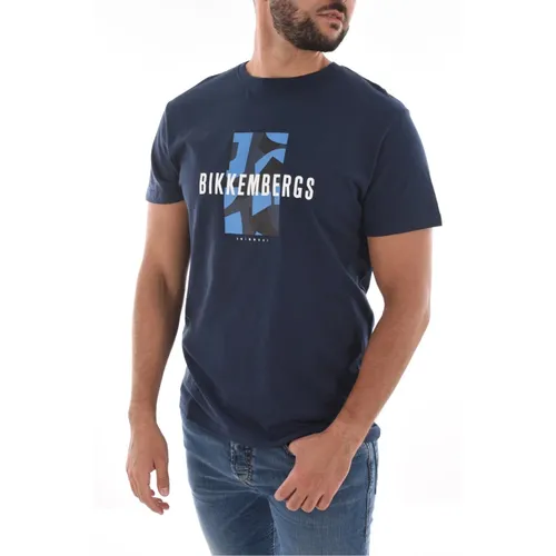 Tops > T-Shirts - - Bikkembergs - Modalova