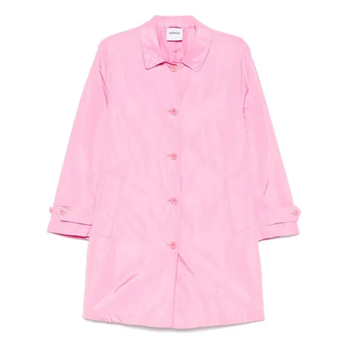 Coats > Single-Breasted Coats - - Aspesi - Modalova