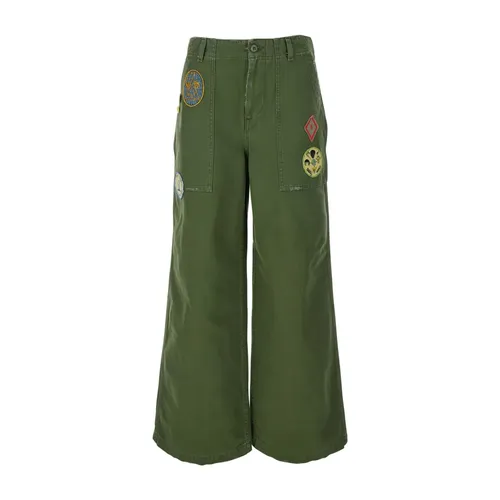 Trousers > Wide Trousers - - Roy Roger's - Modalova