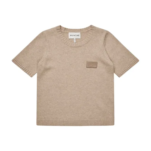 Munthe - Tops > T-Shirts - Beige - Munthe - Modalova