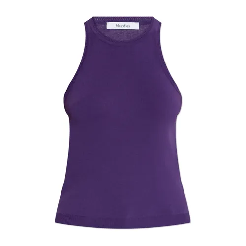 Tops > Sleeveless Tops - - Max Mara - Modalova